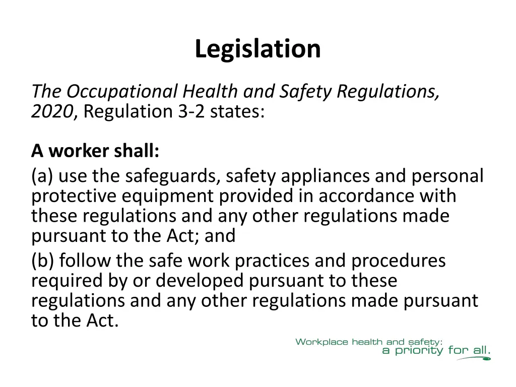 legislation 2