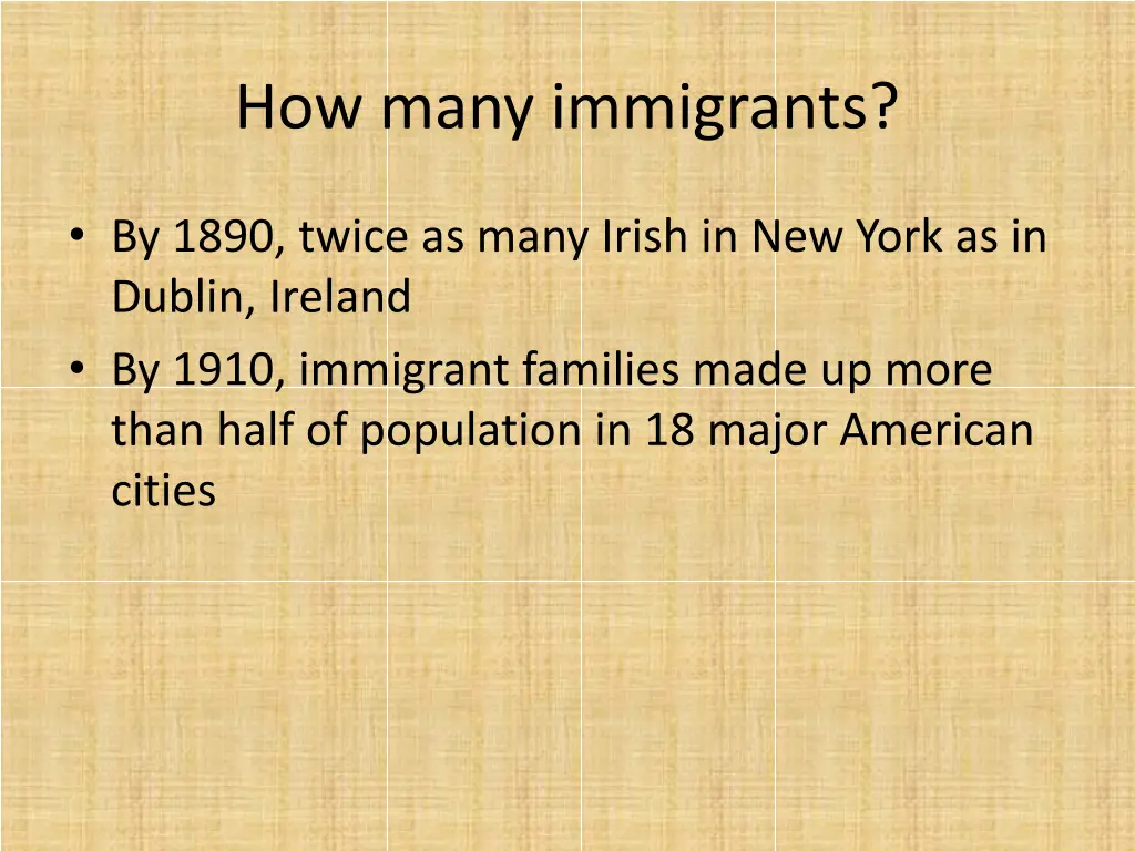 how many immigrants