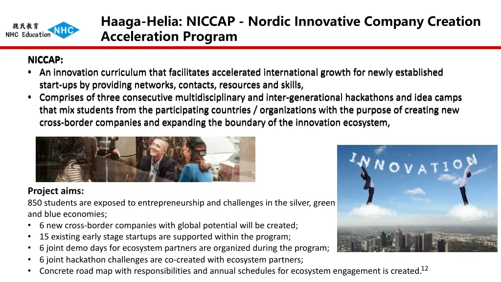 haaga helia niccap nordic innovative company