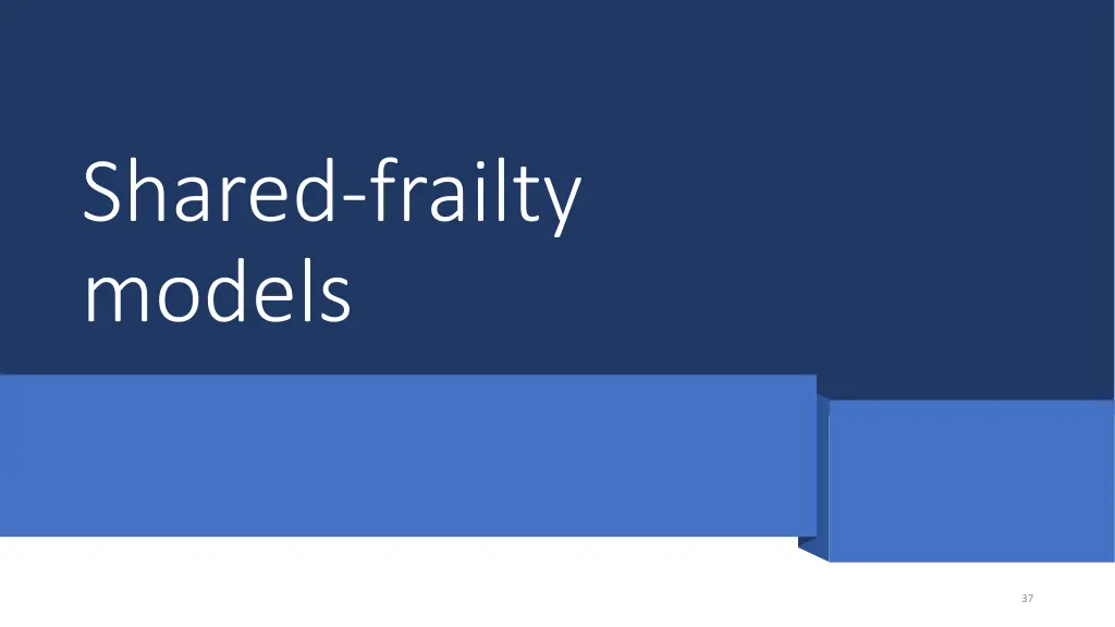 shared frailty models