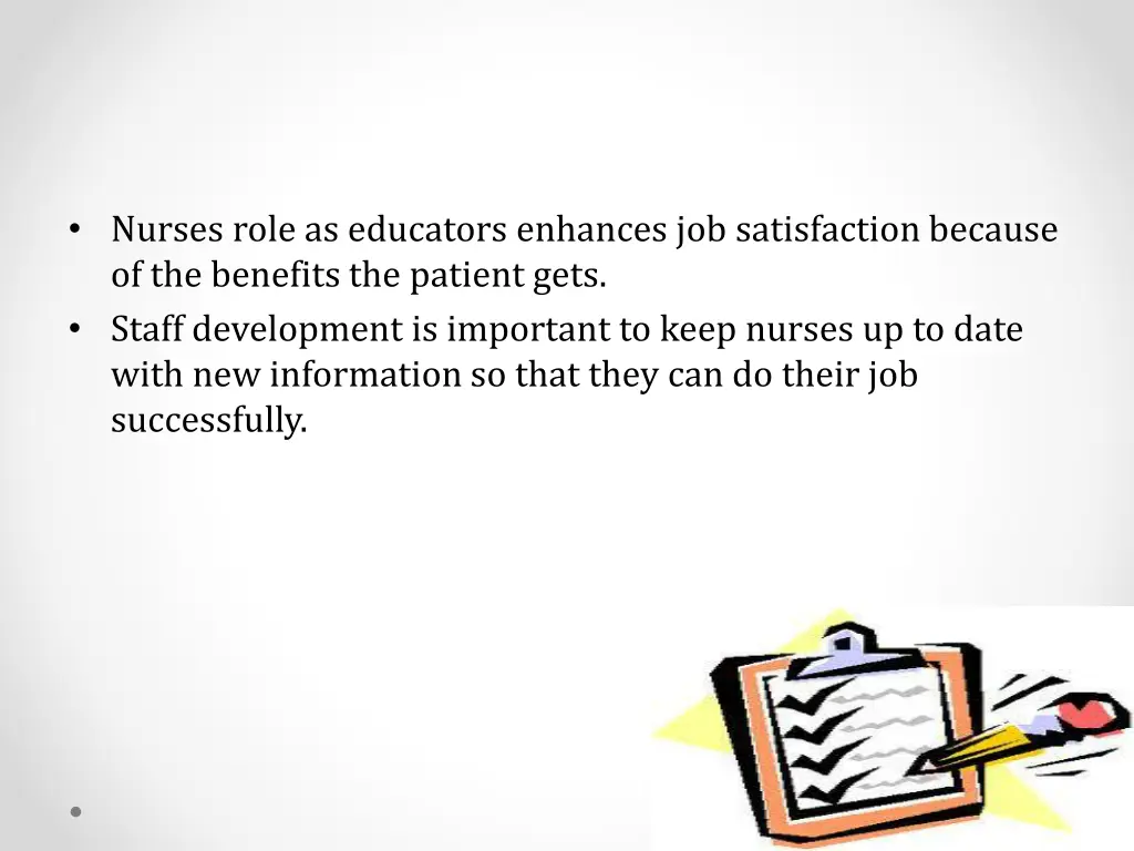 nurses role as educators enhances