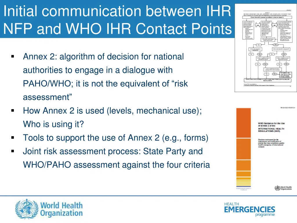 initial communication between