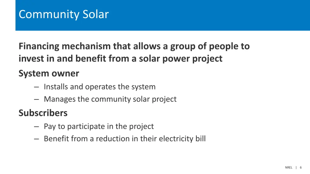 community solar