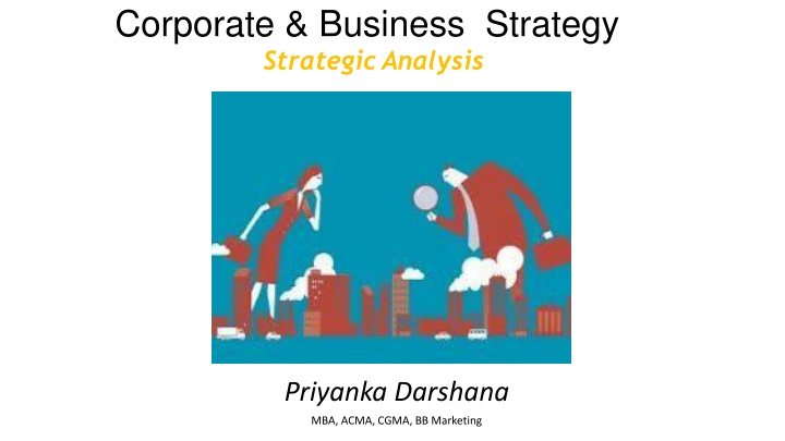 corporate business strategy strategic analysis