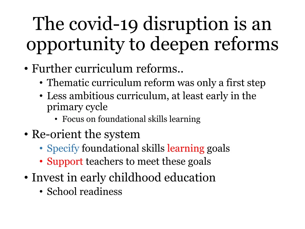 the covid 19 disruption is an opportunity