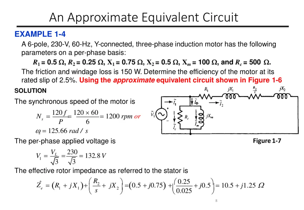 an approximate equivalent circuit 2