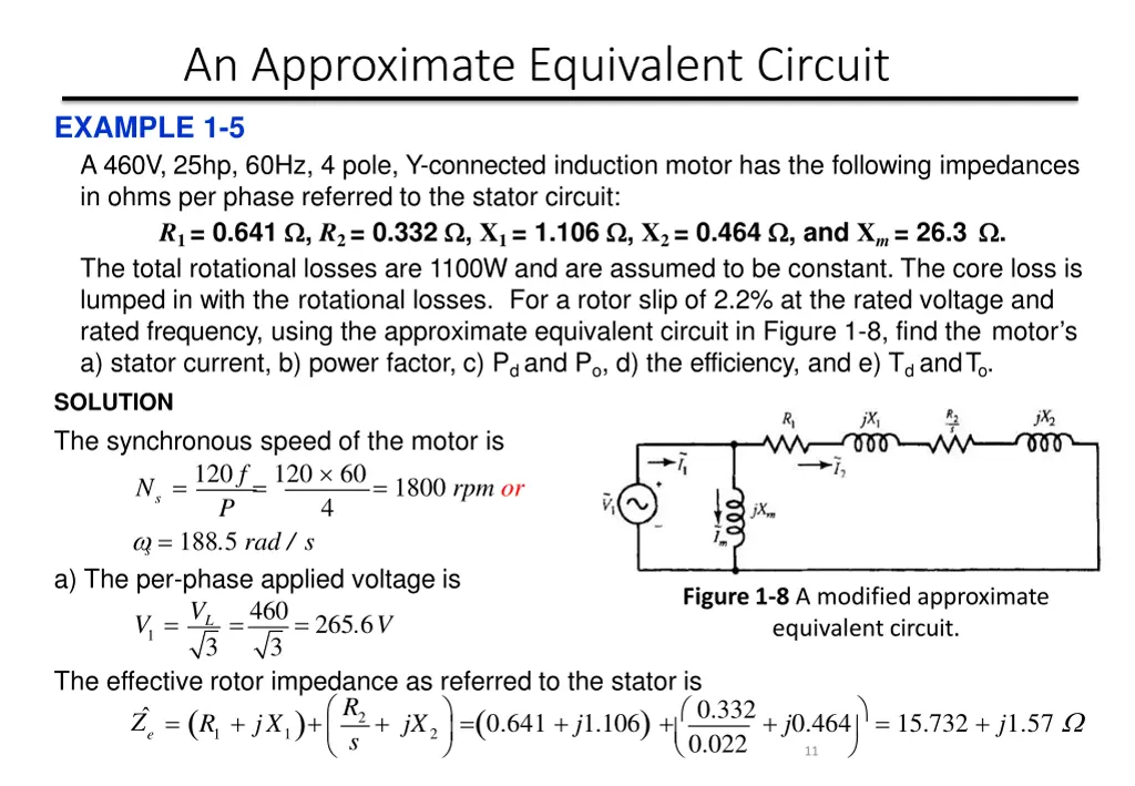 an approximate equivalent circuit 5