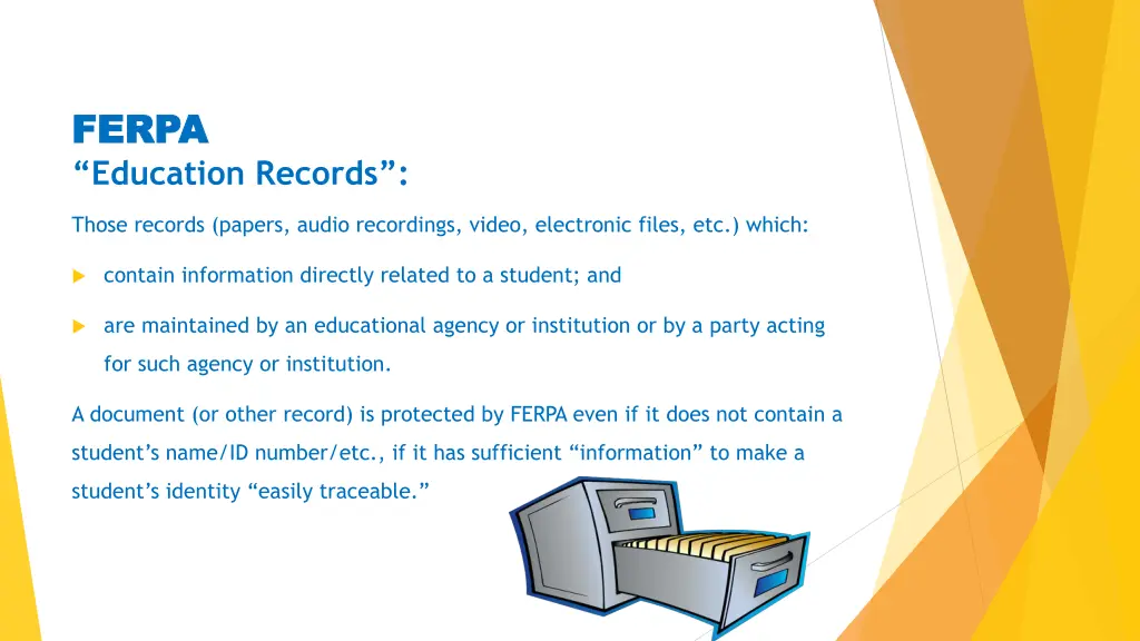 ferpa ferpa education records