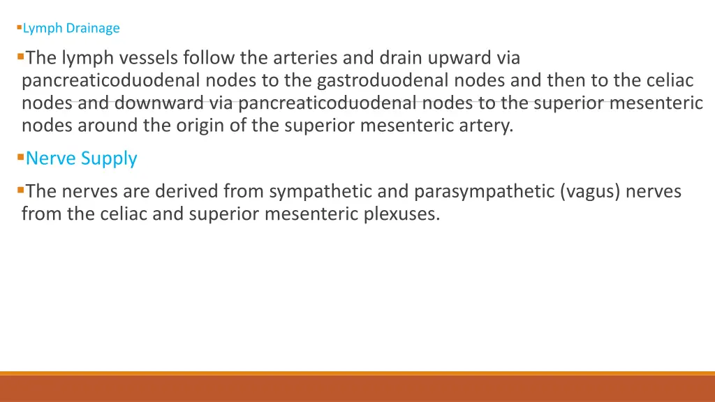 lymph drainage the lymph vessels follow