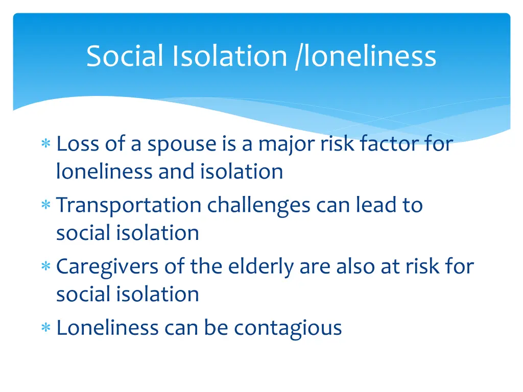 social isolation loneliness 6