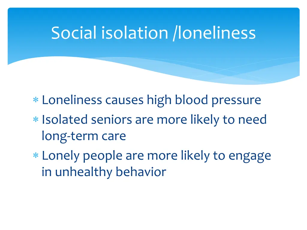 social isolation loneliness 7