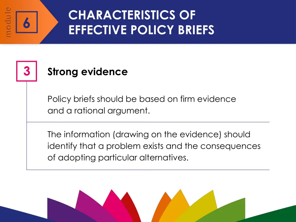 characteristics of effective policy briefs 3