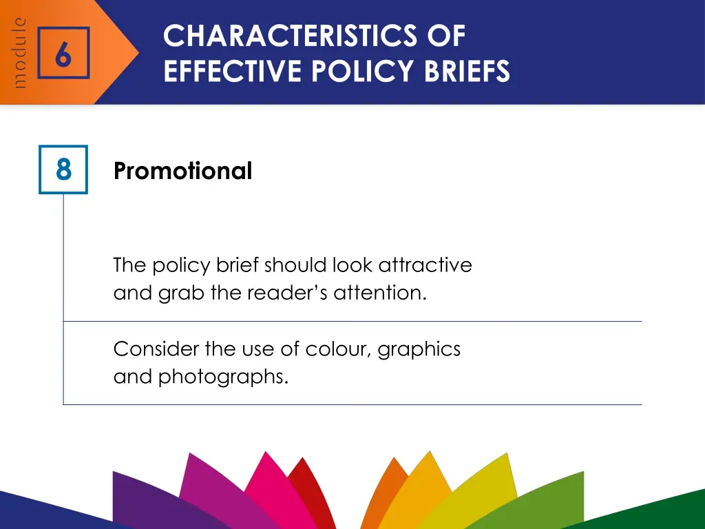 characteristics of effective policy briefs 8