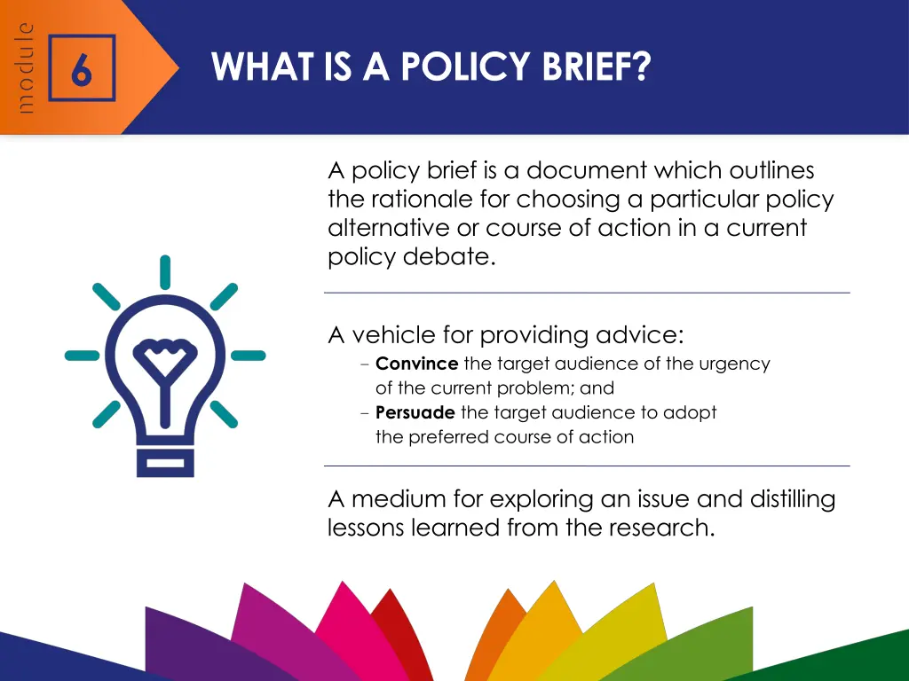 what is a policy brief