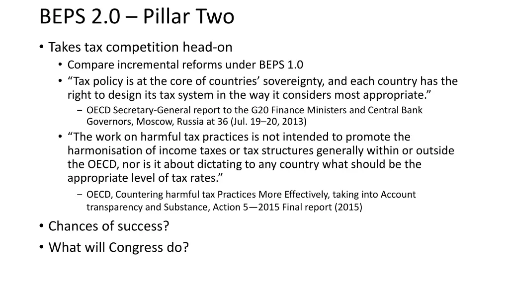 beps 2 0 pillar two 1