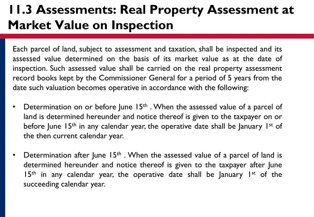 11 3 assessments real property assessment