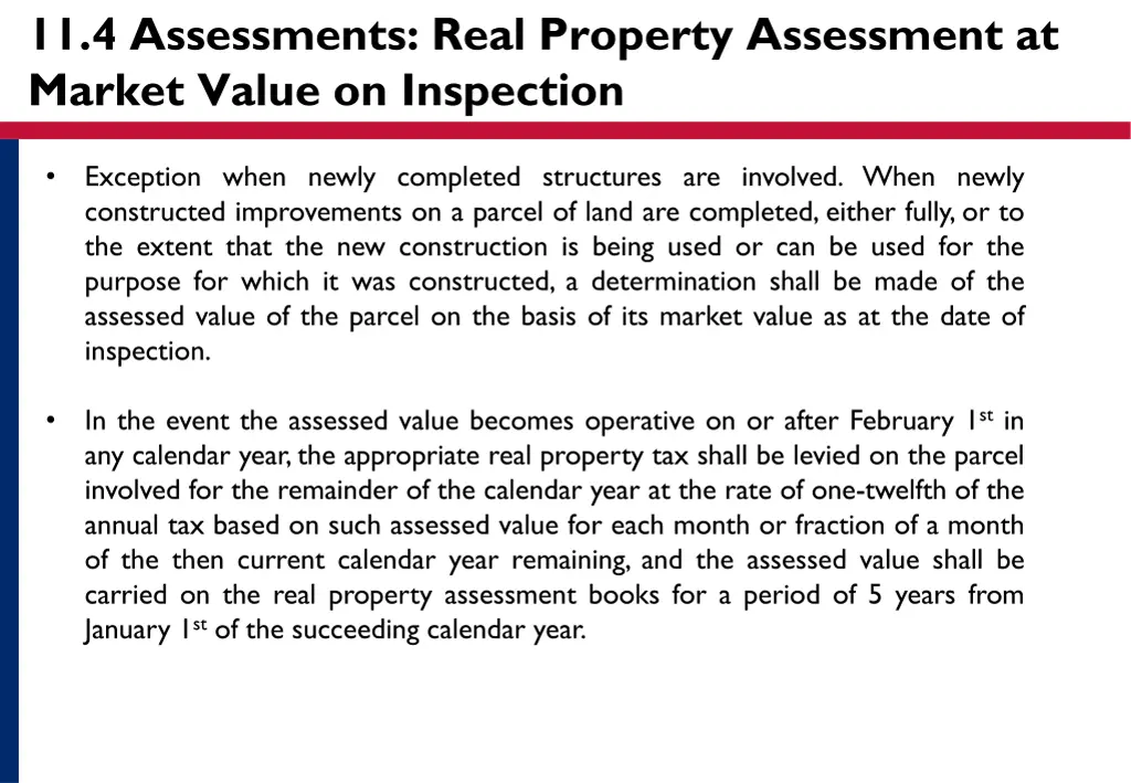 11 4 assessments real property assessment