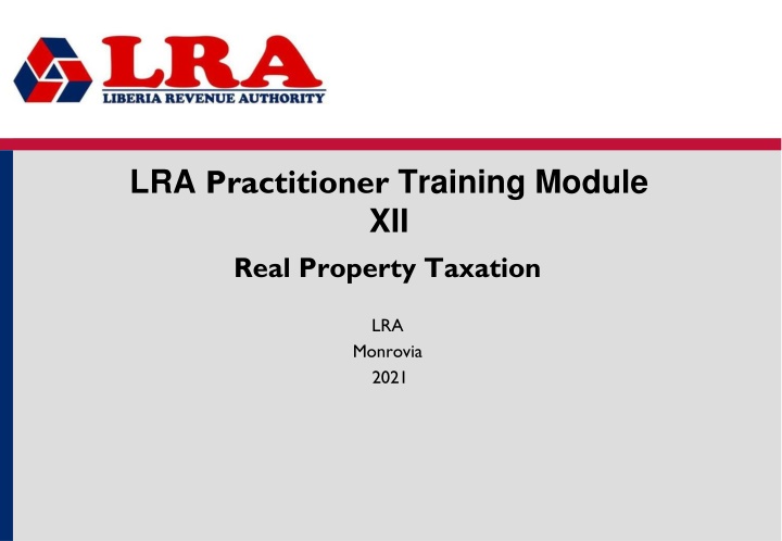 lra practitioner training module xii real