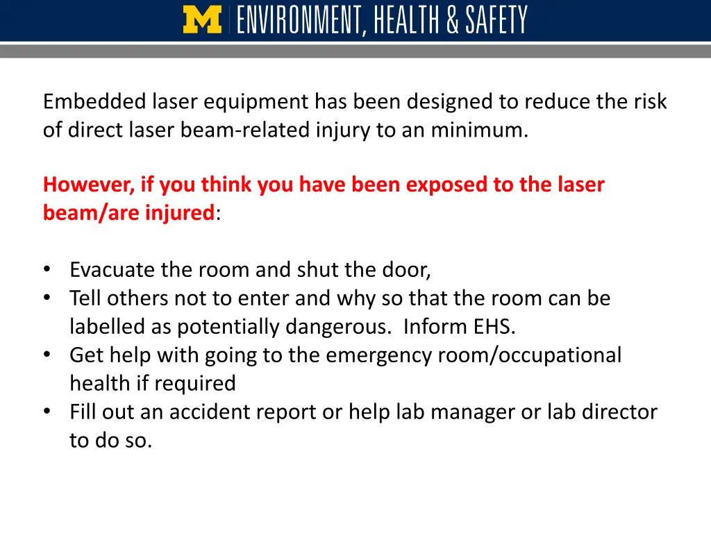 embedded laser equipment has been designed