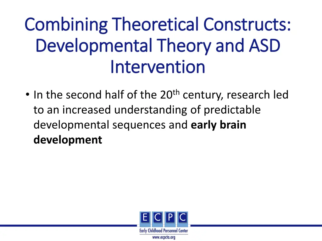 combining theoretical constructs combining