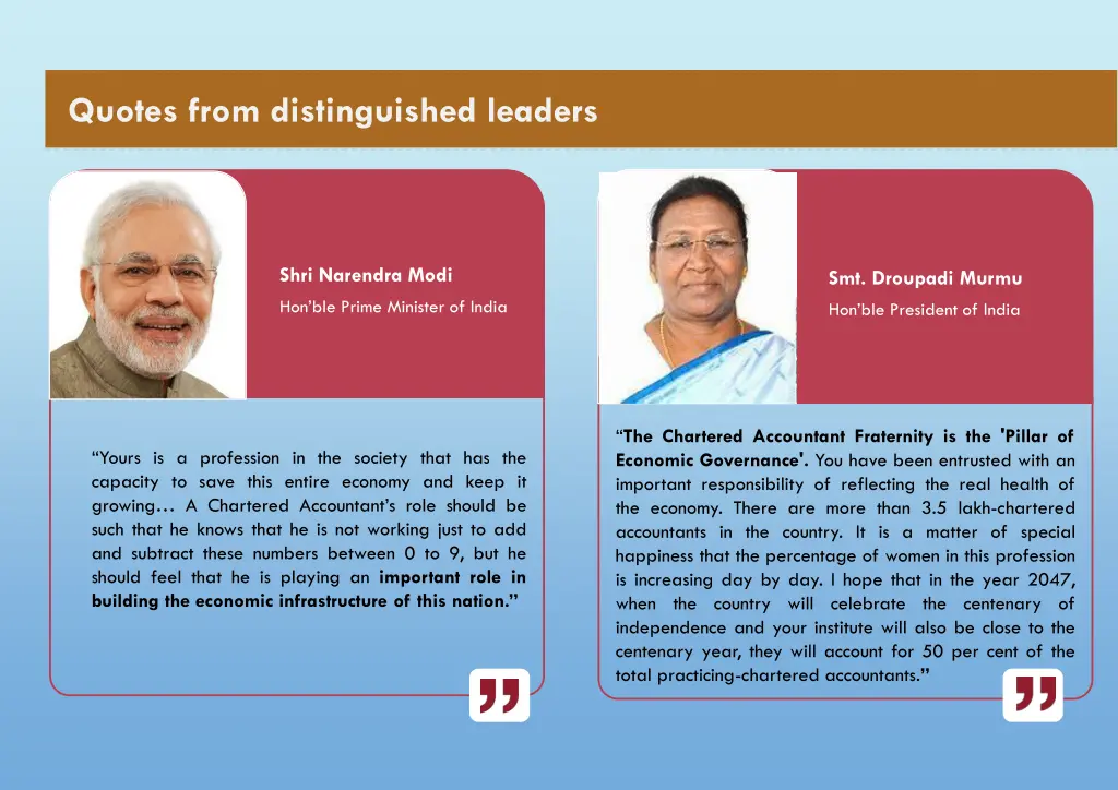 quotes from distinguished leaders 2