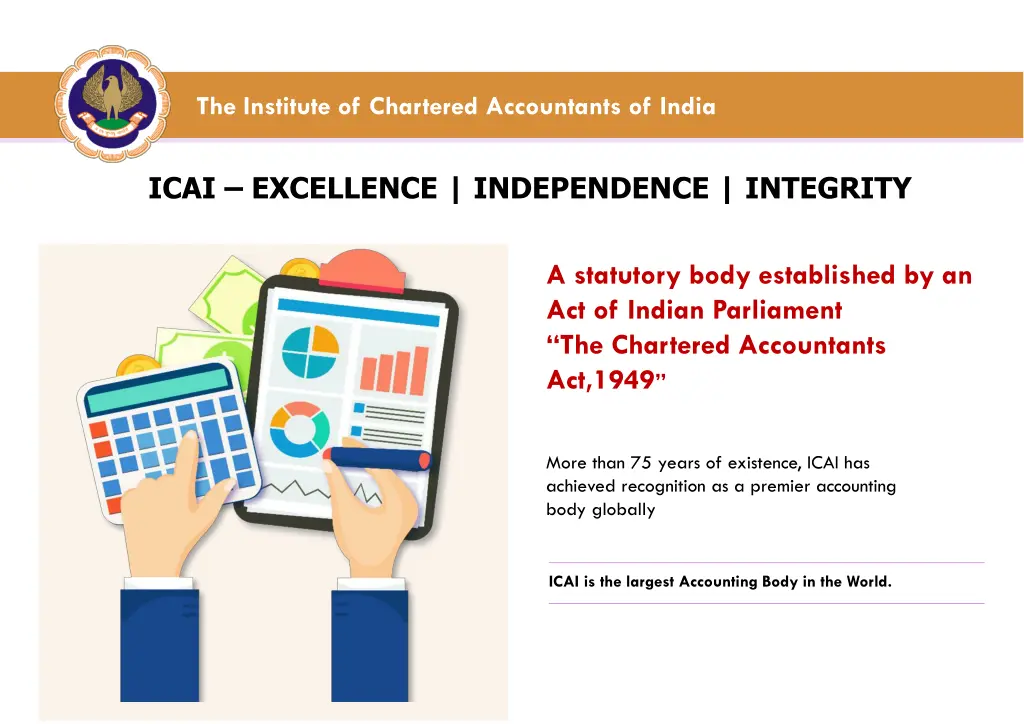 the institute of chartered accountants of india 1