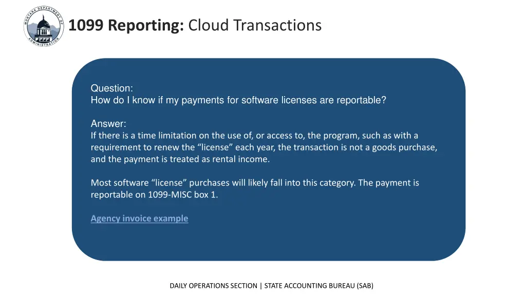 1099 reporting cloud transactions