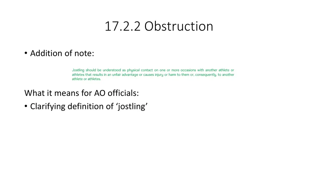 17 2 2 obstruction