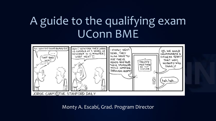 a guide to the qualifying exam uconn bme