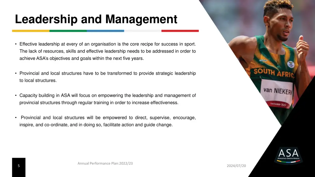 leadership and management