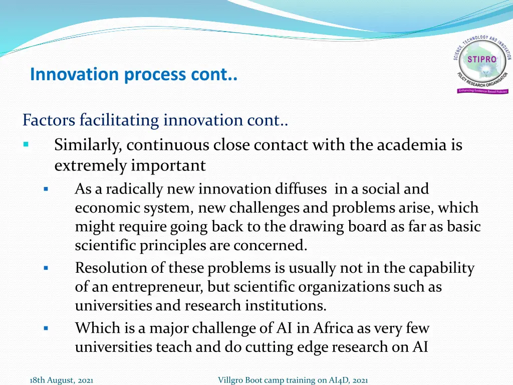 innovation process cont 2