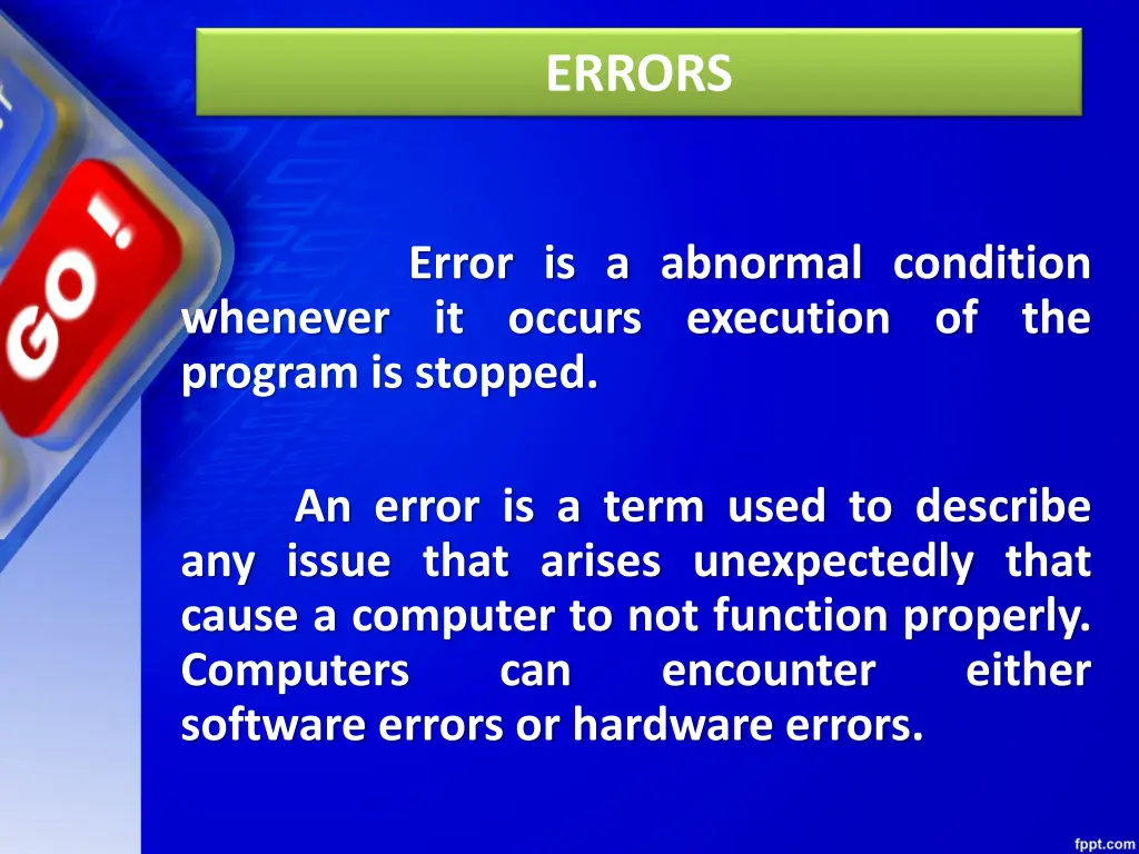 errors