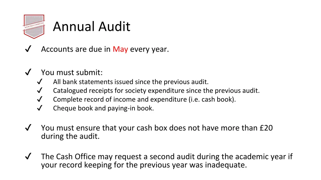 annual audit