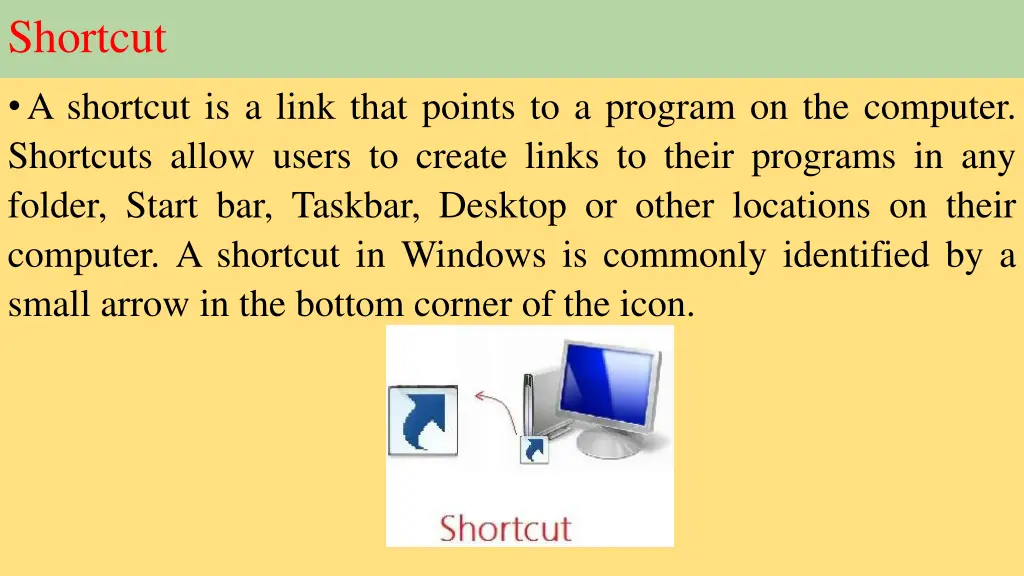 shortcut