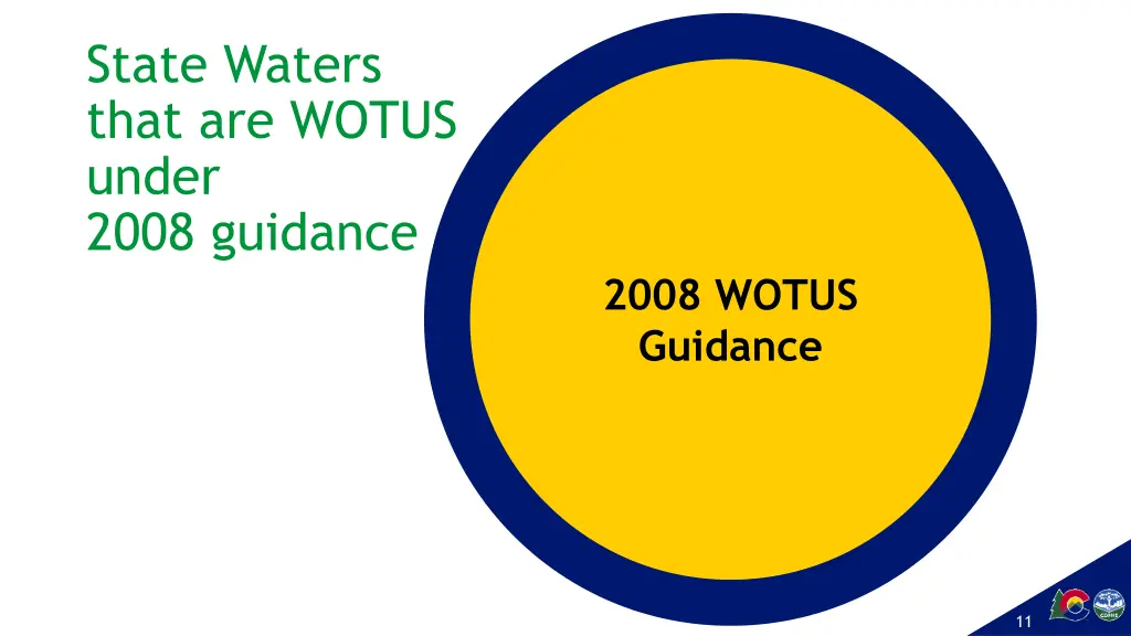 state waters that are wotus under 2008 guidance