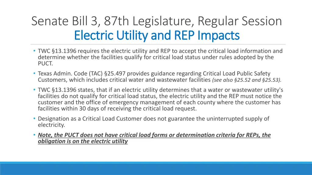 senate bill 3 87th legislature regular session 1