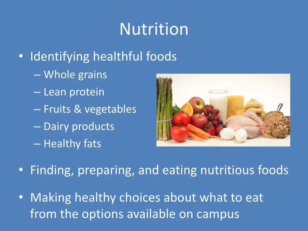 nutrition