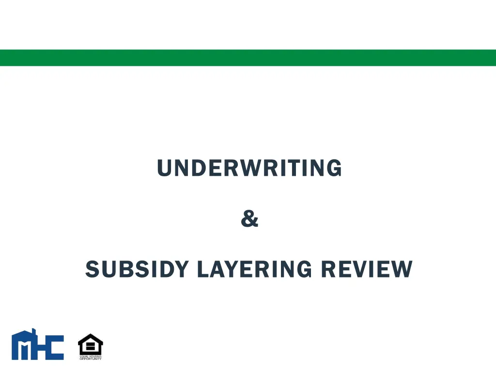 underwriting