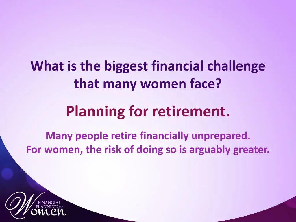 what is the biggest financial challenge that many