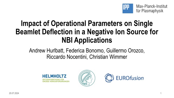 impact of operational parameters on single