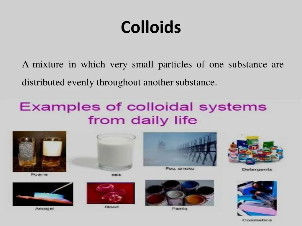 colloids