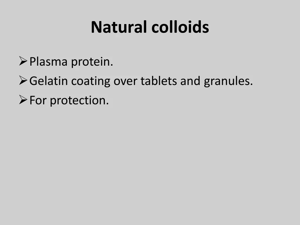 natural colloids