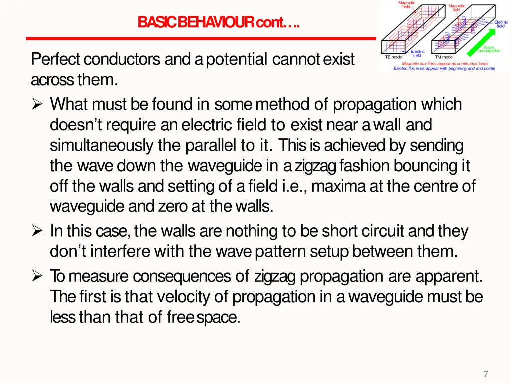 basic behaviour cont