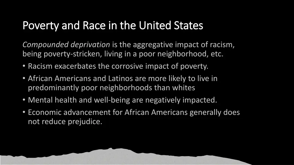 poverty and race in the united states poverty