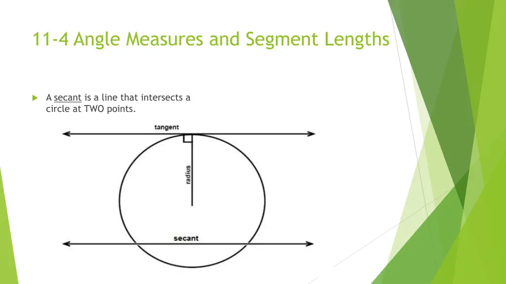 11 4 angle measures and segment lengths