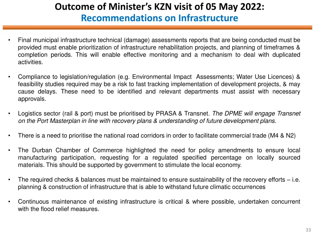 outcome of minister s kzn visit of 05 may 2022 1