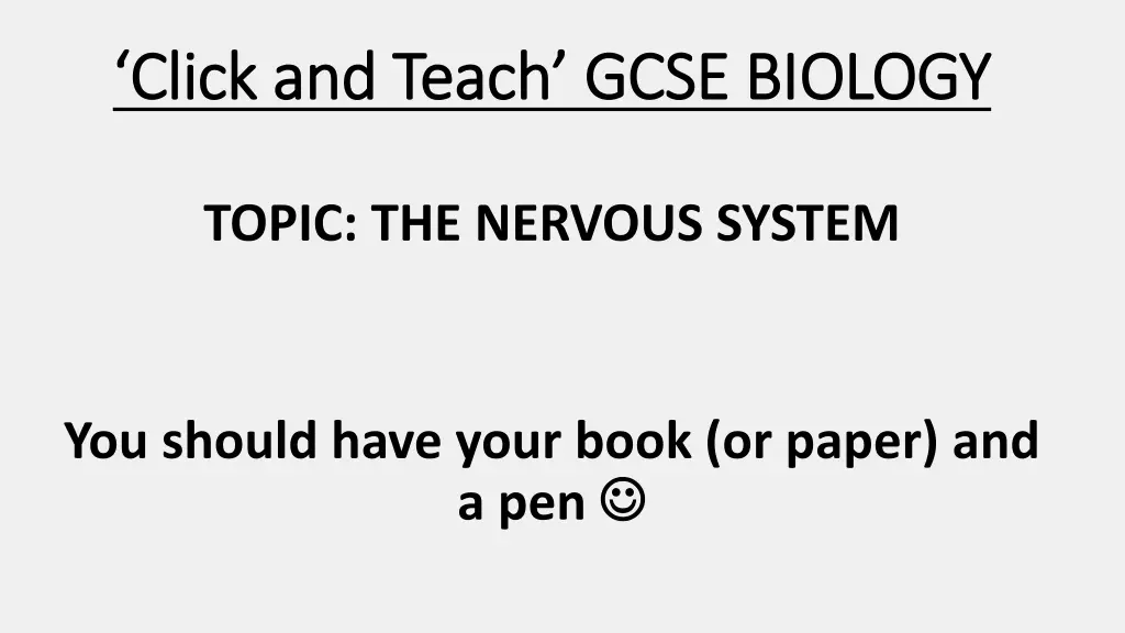 click and teach gcse biology click and teach gcse 1