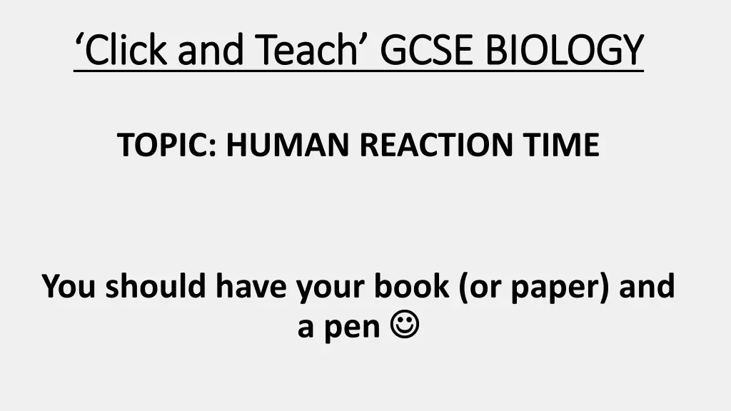 click and teach gcse biology click and teach gcse 2