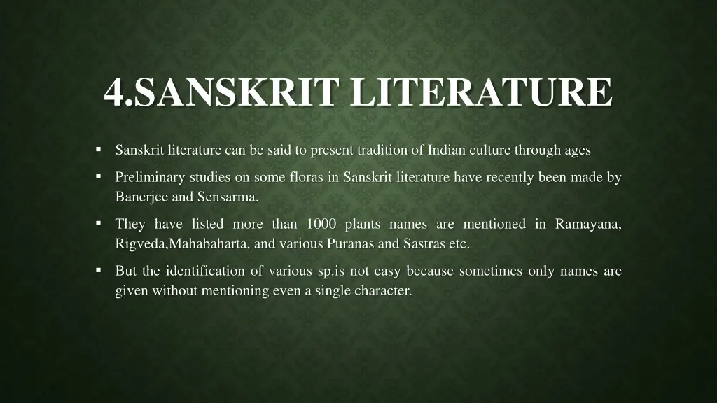 4 sanskrit literature