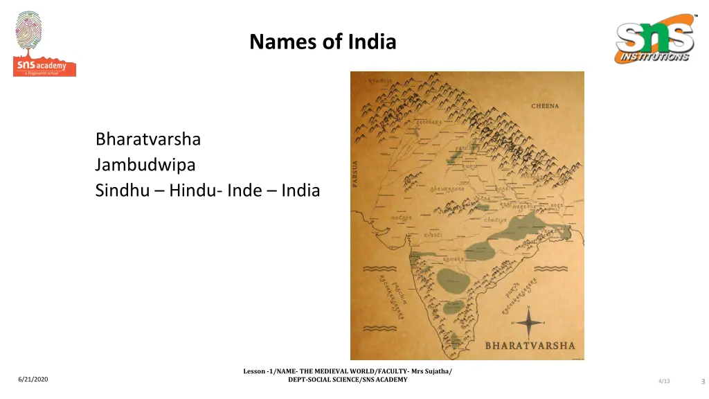 names of india